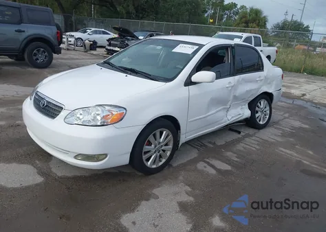 2006 Toyota Corolla Le z USA, uszkodzony, nr VIN 2T1BR32EX6C643771